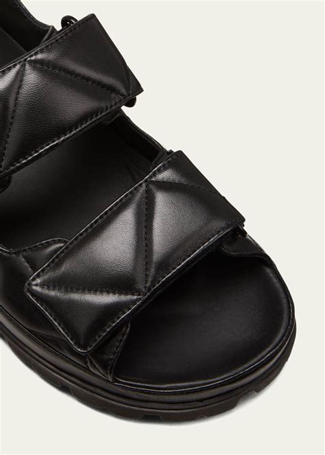 prada quilted leather slingback sporty sandals|prada slingback shoes sale.